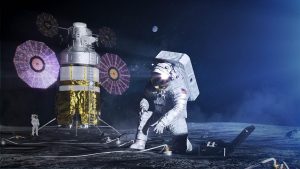 Ứng dụng công nghệ AI khám phá tài nguyên trên Mặt trăng.